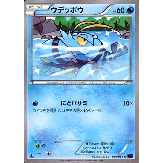 ウデッポウ 018/054 [C] XY11 水 ポケモンカードゲームXY BREAK 拡張パック 爆熱の闘士