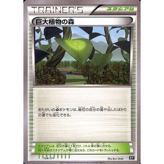 巨大植物の森 154/171 XY スタジアム ポケモンカードゲームXY ハイクラスパック THE BEST OF XY