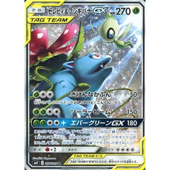 セレビィ&フシギバナGX (キラ仕様) 097/095 [SR] SM9 草 ポケモンカードゲーム サン&ムーン 拡張パック タッグボルト