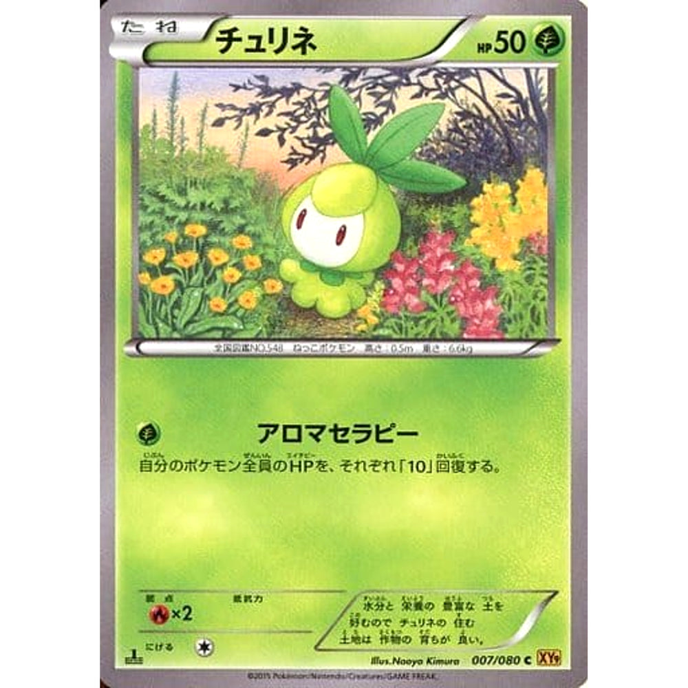 チュリネ 007/080 [C] XY9 草 ポケモンカードゲームXY BREAK 拡張パック 破天の怒り