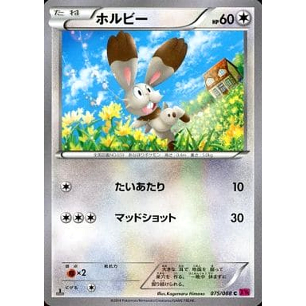 ホルビー 075/088 [C] XY4 無 ポケモンカードゲームXY 拡張パック ファントムゲート