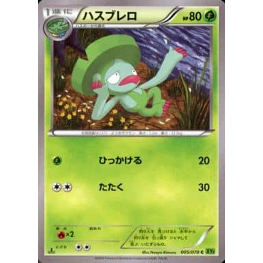 ハスブレロ 005/070 [C] XY5 草 ポケモンカードゲームXY 拡張パック タイダルストーム
