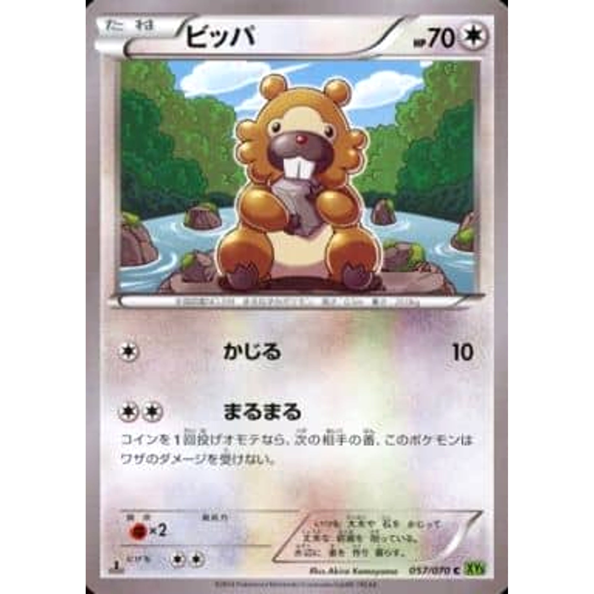 ビッパ 057/070 [C] XY5 無 ポケモンカードゲームXY 拡張パック タイダルストーム