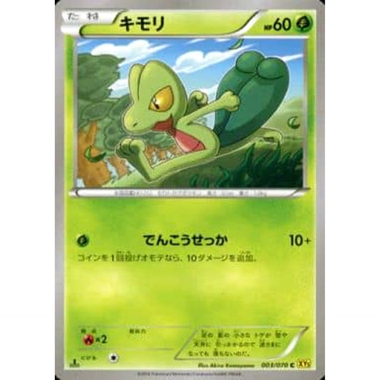 キモリ 003/070 [C] XY5 草 ポケモンカードゲームXY 拡張パック ガイアボルケーノ