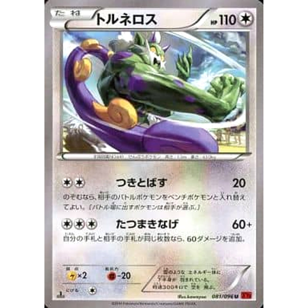 トルネロス 081/096 [U] XY3 無 ポケモンカードゲームXY 拡張パック ライジングフィスト