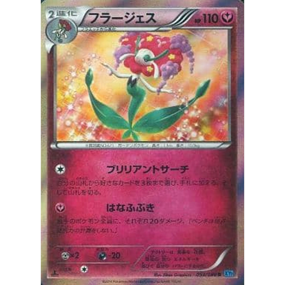 フラージェス (キラ仕様) 053/080 [R] XY2 フェアリー ポケモンカードゲームXY 拡張パック ワイルドブレイズ