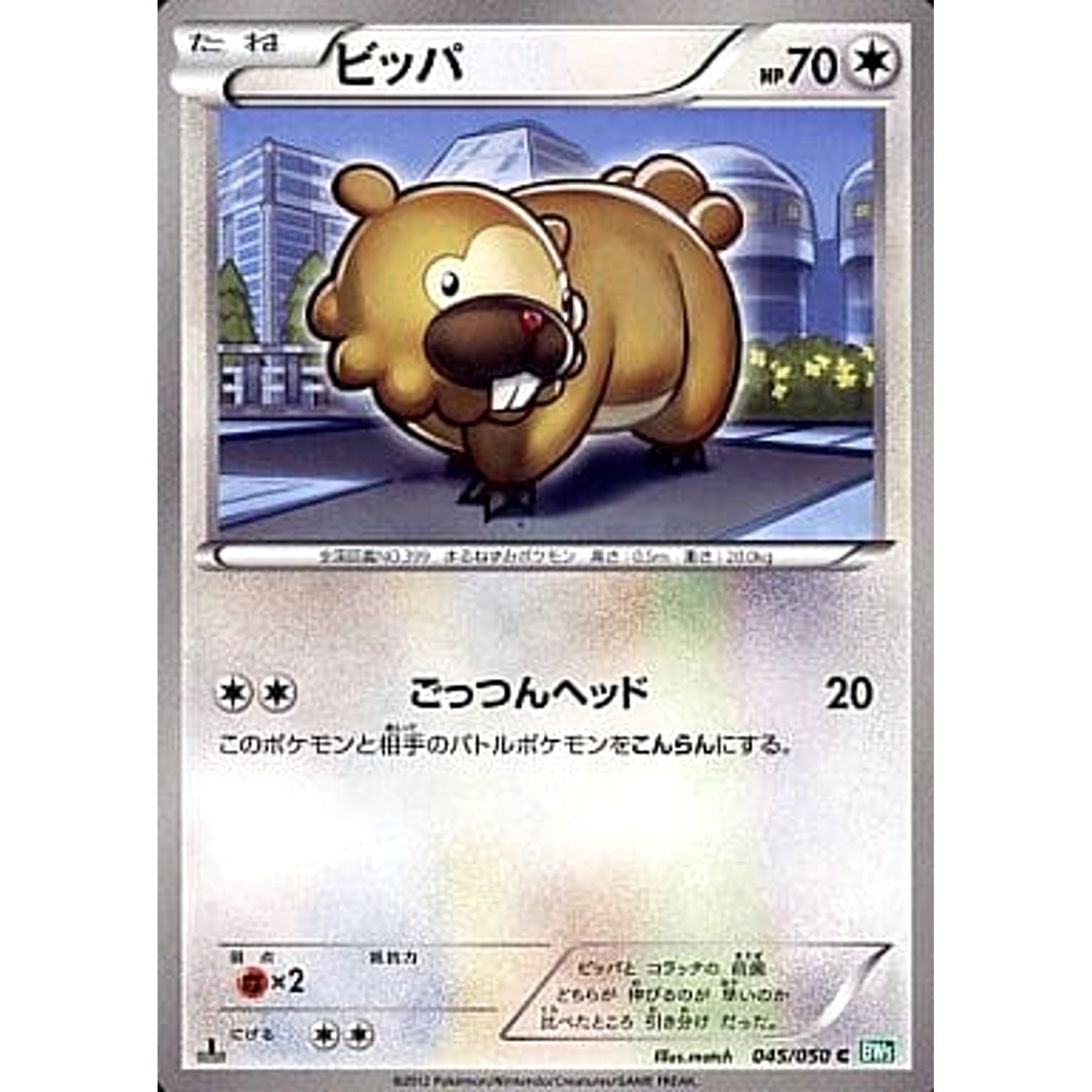 ビッパ 045/050 [C] BW5 無 ポケモンカードゲームBW 拡張パック リューズブラスト