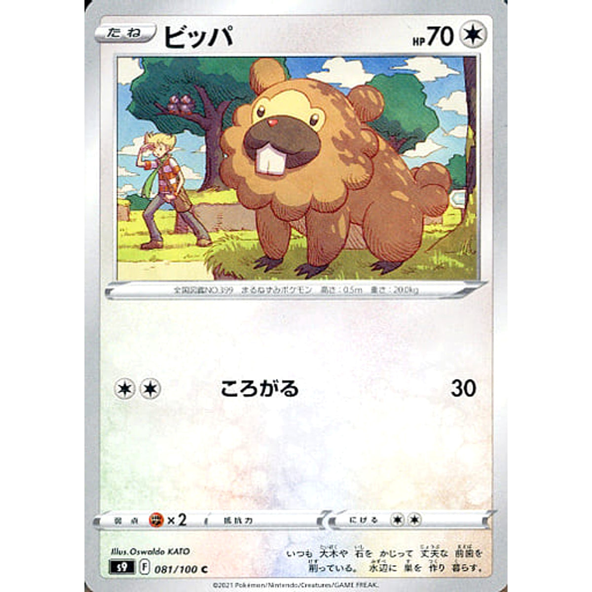 ビッパ 081/100 [C] S9 無 ポケモンカードゲーム ソード&シールド 拡張パック スターバース
